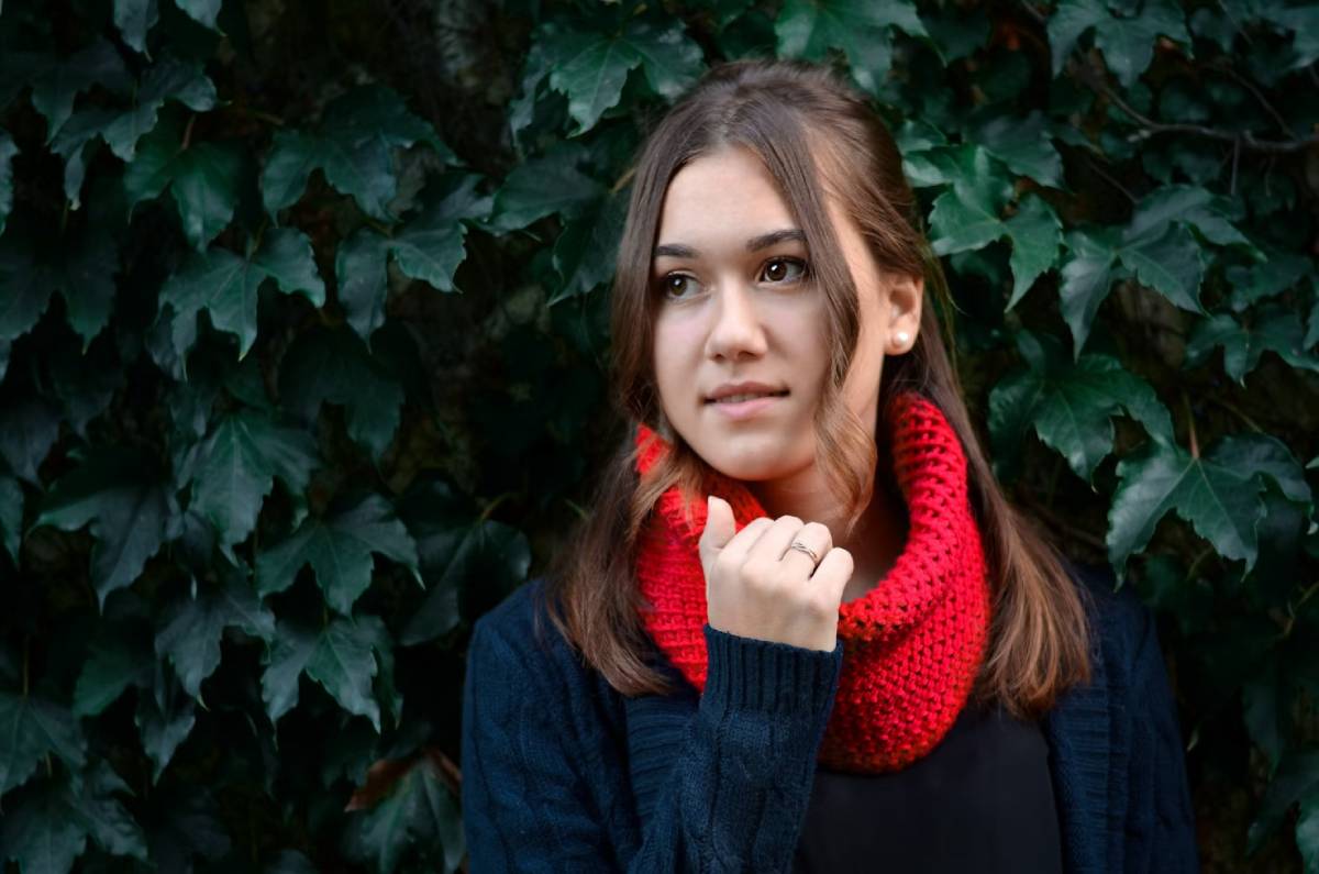 casual outfits against a white shutter background